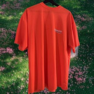 Balenciaga Political Campaign Large-Fit T-Shirt (sleeves cut)